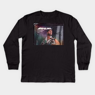 Anuel AA music Kids Long Sleeve T-Shirt